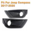 2x Крышка противотуманной фары переднего бампера для Jeep Compass 2017-2020 53224457