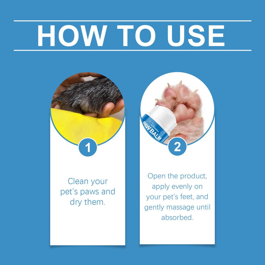 YEGBONG Pet Paw Care Cream Dogs Cats Paw Care Moisturing Feet Foot Pad Care
