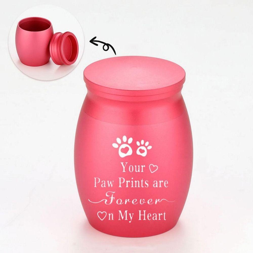 Mini Pet Ashes Sealed Box Creative Cremation Ashes Urn Dog Cat Cremation Urns  Bird Mouse Supplies