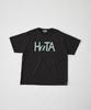 Футболка с графическим принтом Hata Signature_Угольный