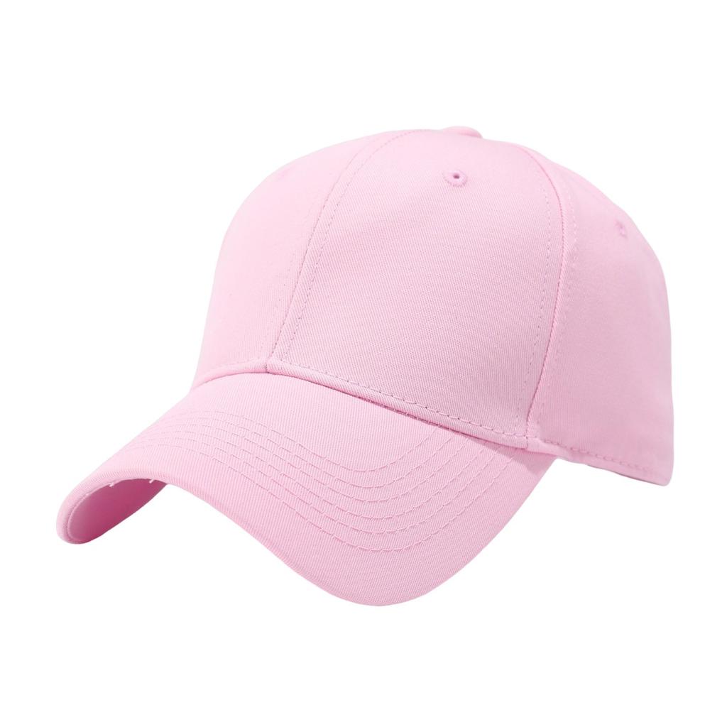 Light board big head circumference baseball cap men's enlarged and deepened solid color hard top wide brim cap sun hat women's high quality