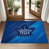Toronto Maple Leafs Design Crystal Velvet Rug Soft Decorative Mat for Bedroom Entrance
