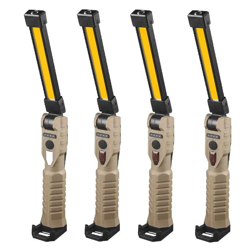 Ultra Bright LED Work Lights Rechargeable Magnetic Hook Camping Lamp Built-in Battery Repair Flashlight Portable Output Lanterns
