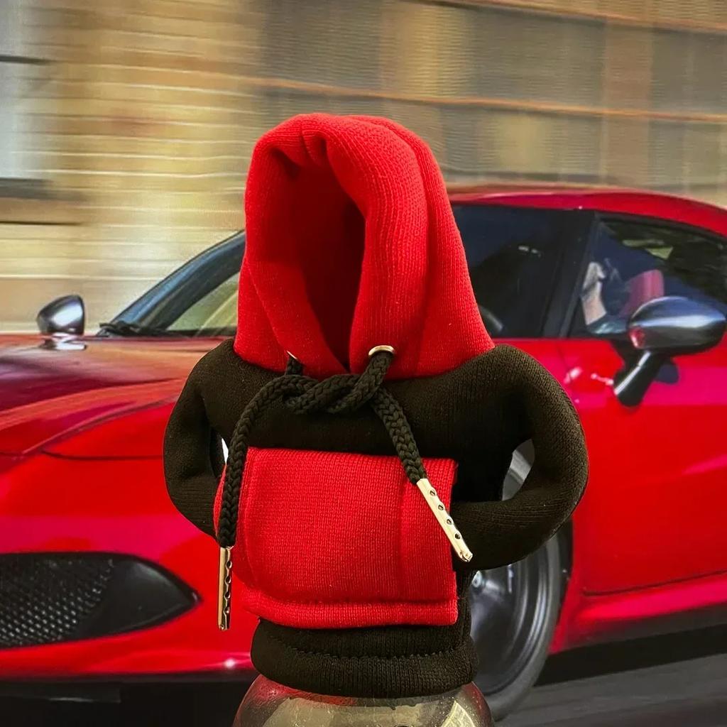 Толстовка с капюшоном автомобильный чехол для рычага переключения передач модный рычаг переключения передач милый мультяшный рычаг переключения передач декоративный чехол для толстовки автомобильный интерьер