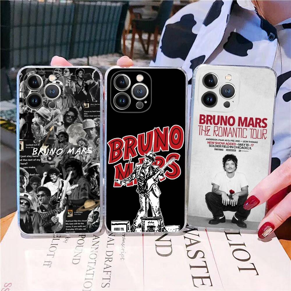 Famous Bruno Mars The Romantic Phone Case For IPhone 17 16 14 11 12 13 15 Pro Max 14 Plus 17 Air Cover
