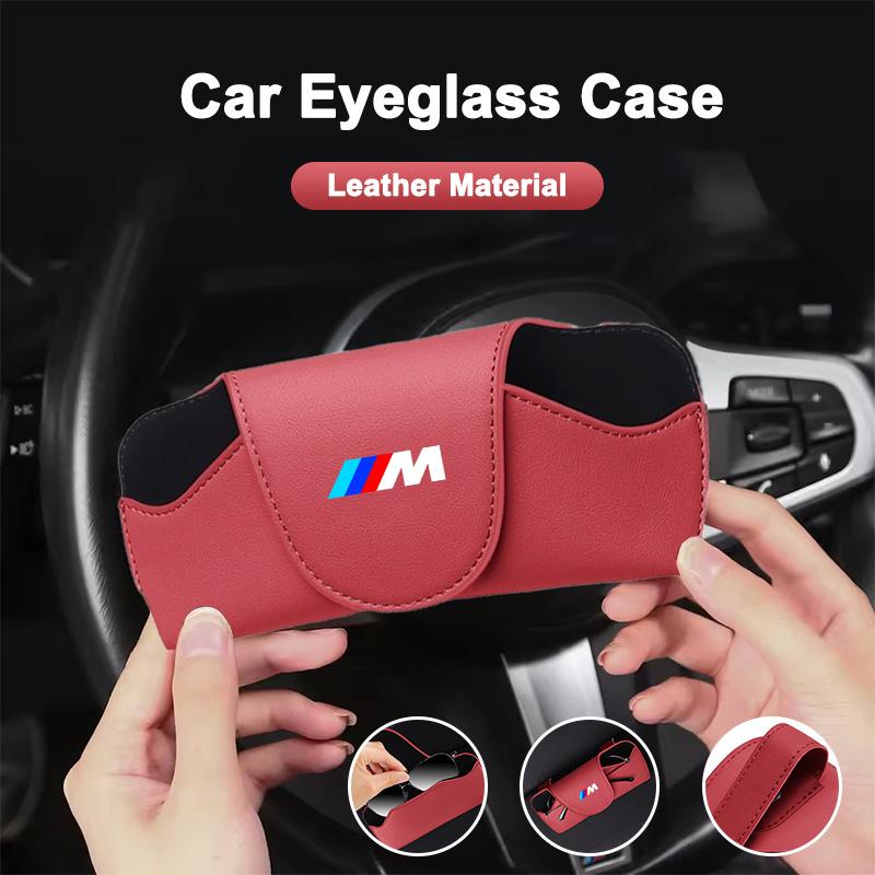 For BMW 1 2 3 4 5 6 7 X Series Z4 G11 G30 X1 F48 X2 F39 X3 G01 X4 G02 Car Interior Glasses Case Sun Visor Sunglasses Box Holder BF2