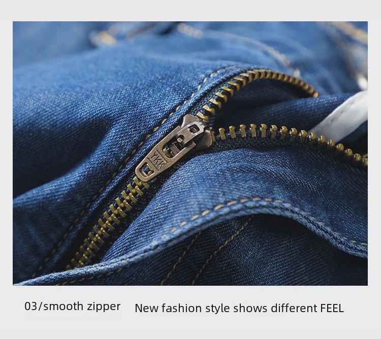 Мужские джинсы из лиоцелла: 200 фунтов. Свободные прямые брюки из хлопка, весна/лето, легкие, дышащие, повседневный стиль