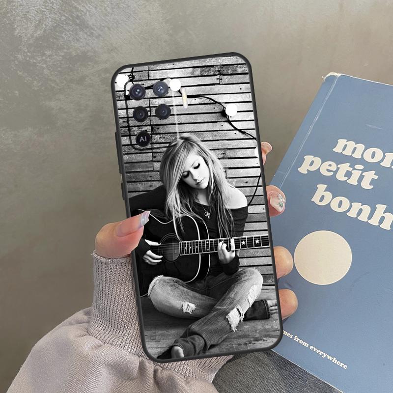 Singer Avril Lavigne Case For Oppo A98 A78 A79 A18 A38 A58 A40 A60 A80 A16 A76 A96 A15 A74 A94 A54 A17 A77 Cover