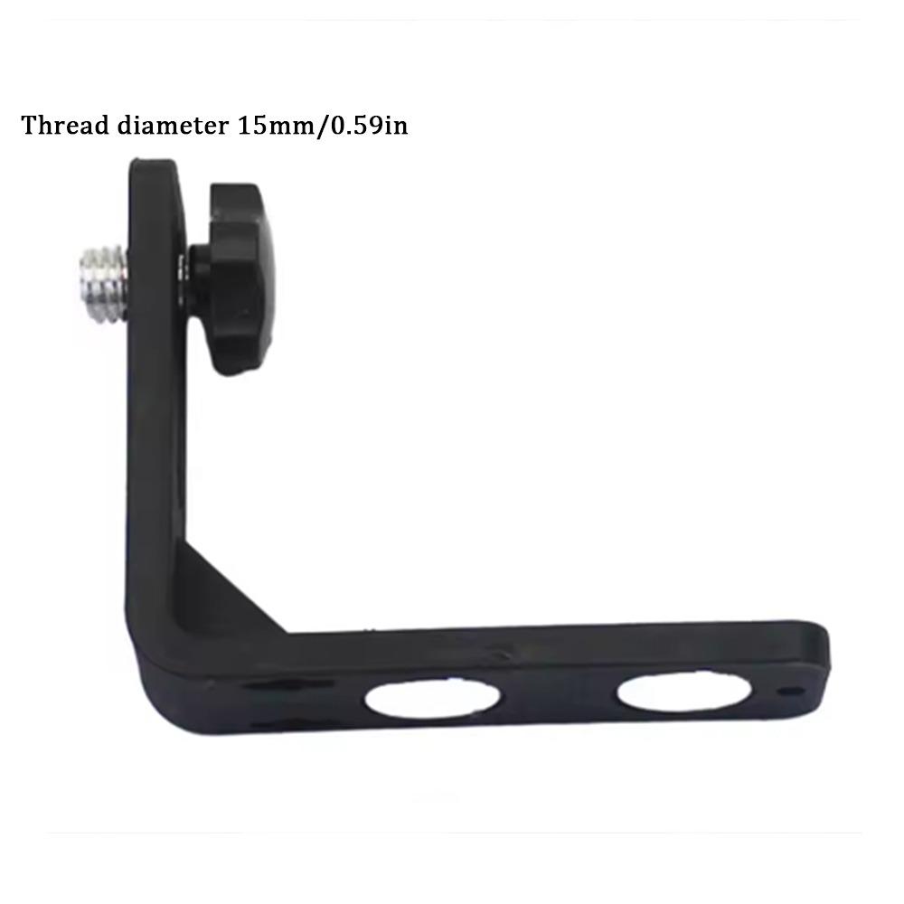 Кронштейн для лазерного уровня с резьбой 1/4" 5/8", вращающийся на 360 градусов, универсальный L-образный кронштейн для лазерного уровня