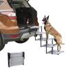 Dog Car Steps Foldable Pet Stairs Portable Dog Ramps for Cars and SUV High Beds Trucks