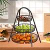 3 Tiers Fruit Storage Basket Multifunctional Home Decor Desktop Tray