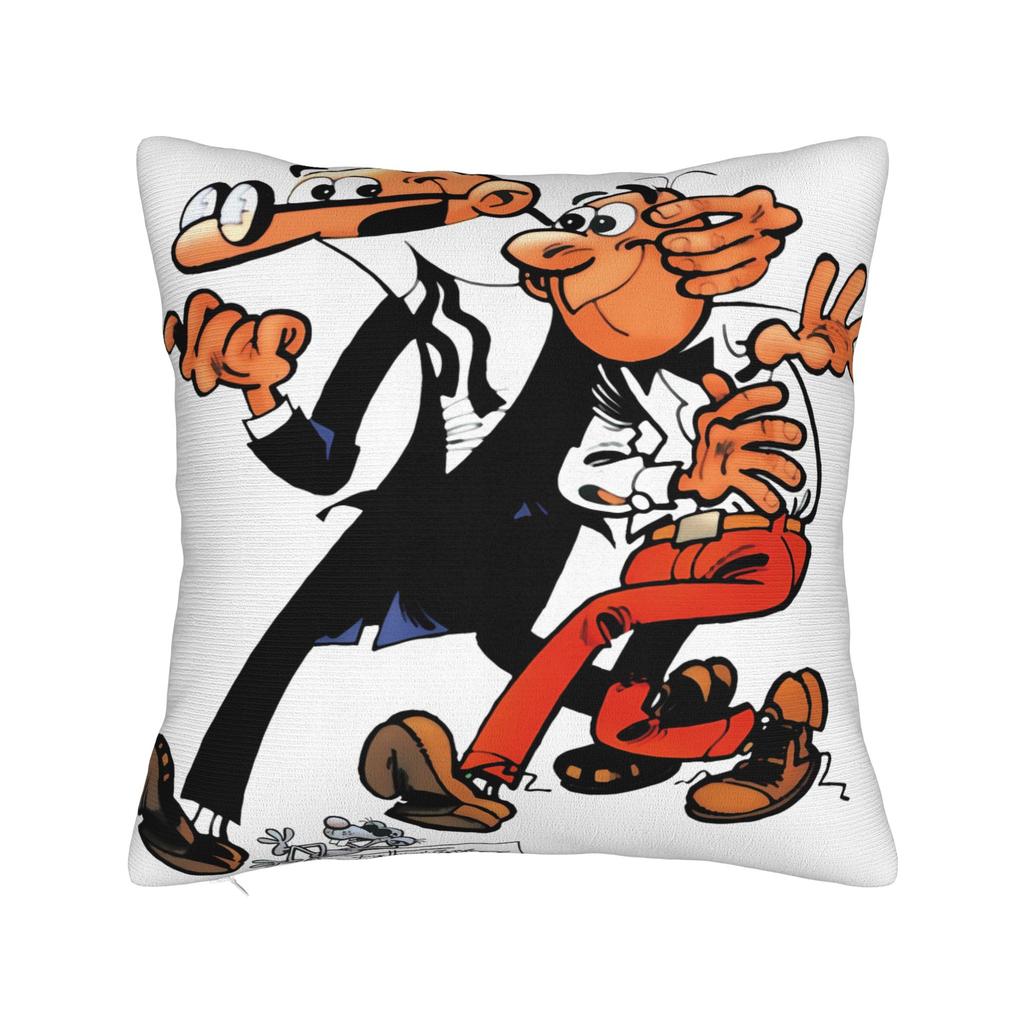 Pillow Case Mort & Phil Mortadelo Y Filemn Soft Pillow Cover Fashion Cushion Cover Graphic Pillowcases For Home Decor