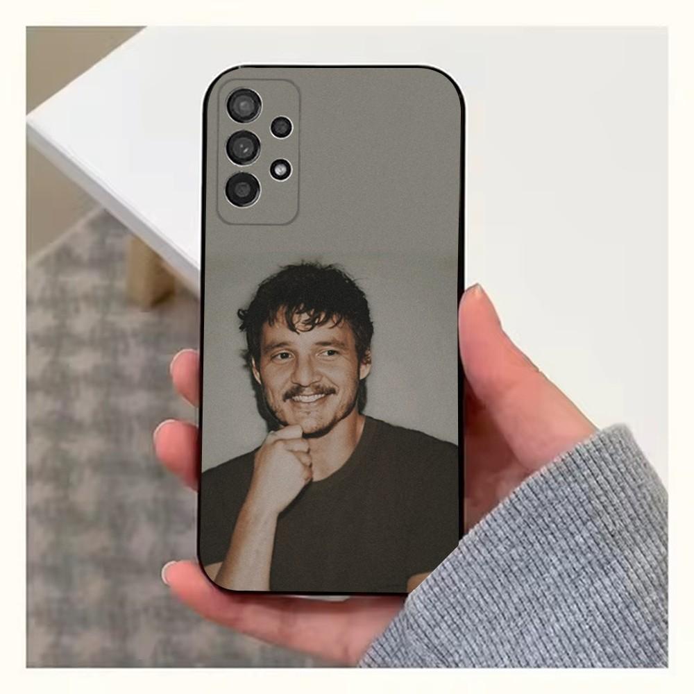 Actor P-Pedro P-Pascal-s Phone Case For Samsung S25,S24,S23,S22,S20,S21,S10,Ultra,Plus,Lite,FE,Soft Silicone Black Cover