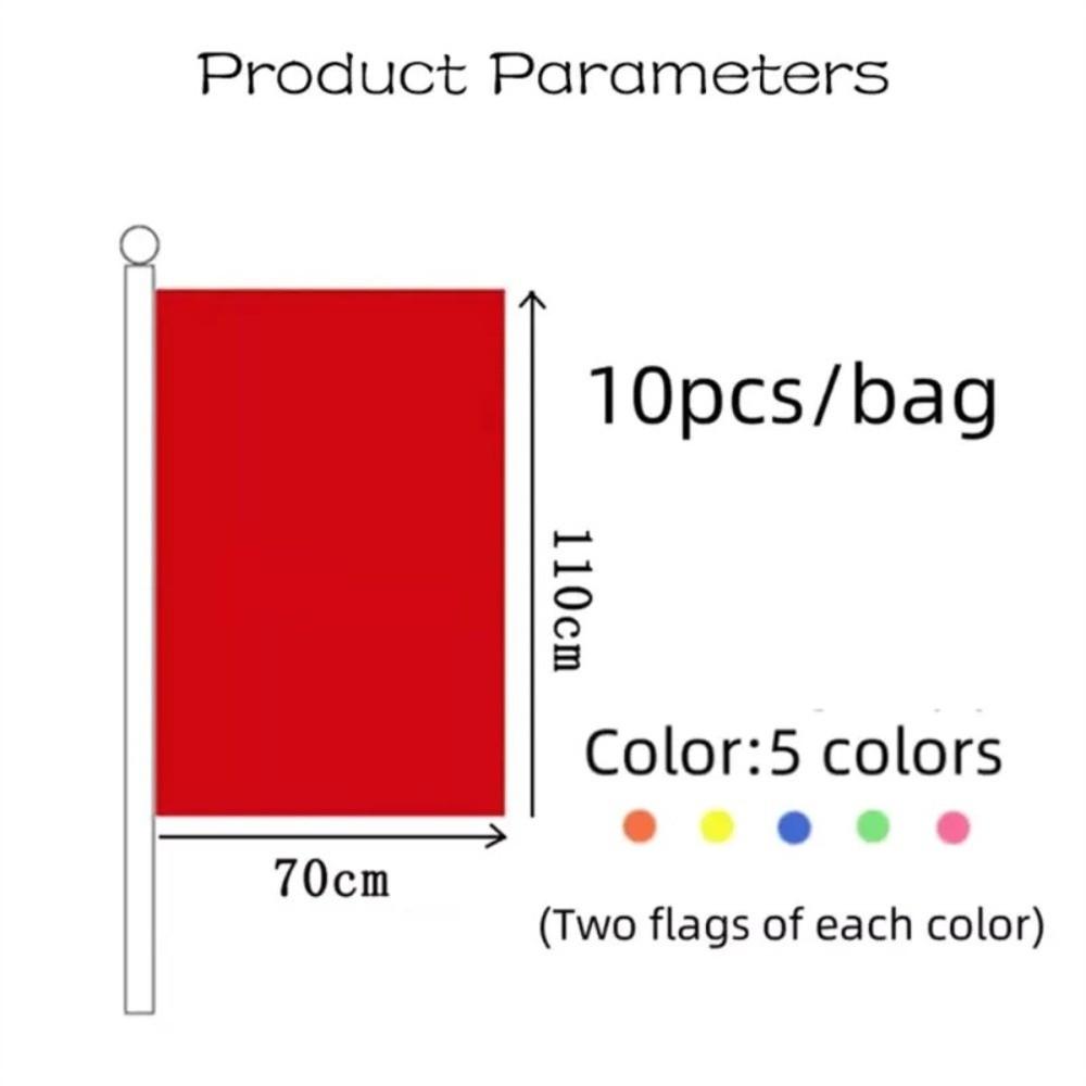10 шт. 5 цветов декоративный флаг легкий флаг баннер новый вертикальный флаг уличный