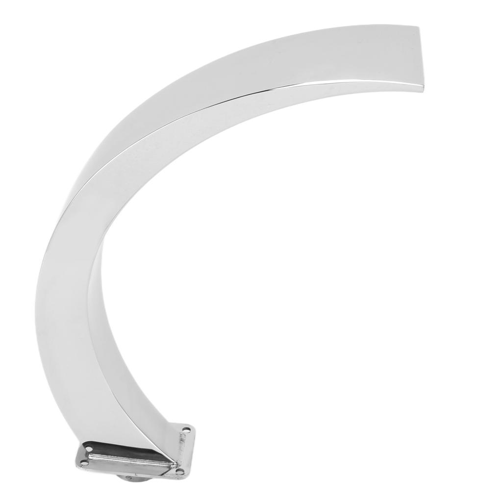 Pool Waterfall Fountain G1 Internal Thread 304 Stainless Steel Rounded Curved Design Outdoor Pool