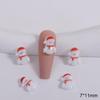 10 шт./компл. принадлежности для ногтей, рождественские стразы для ногтей, рождественские аксессуары для ногтей для девочек