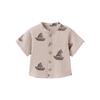 Детская рубашка Babylove из чистого хлопка с коротким рукавом