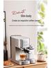 20-Bar Italian Coffee Machine with Integrated Milk Frother