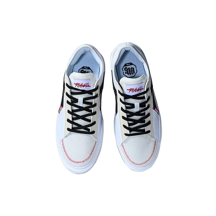 Li Ning Badfive The Rebel Амортизирующие Скользкие Устойчивые к истиранию Низкие Баскетбольные кроссовки для выступлений Мужские AGBP021-3