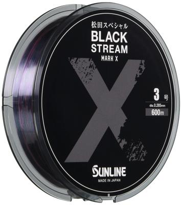 SUNLINE Matsuda Special Black Stream Mark X 600м Одиночная леска, Размер 3