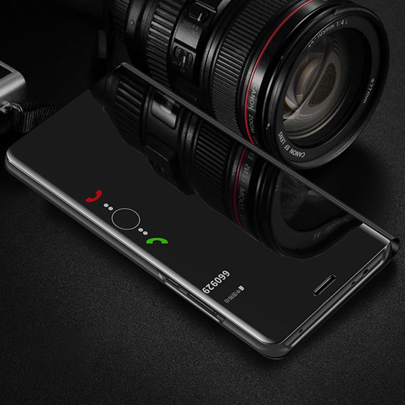 Чехол на телефон с зеркальной крышкой