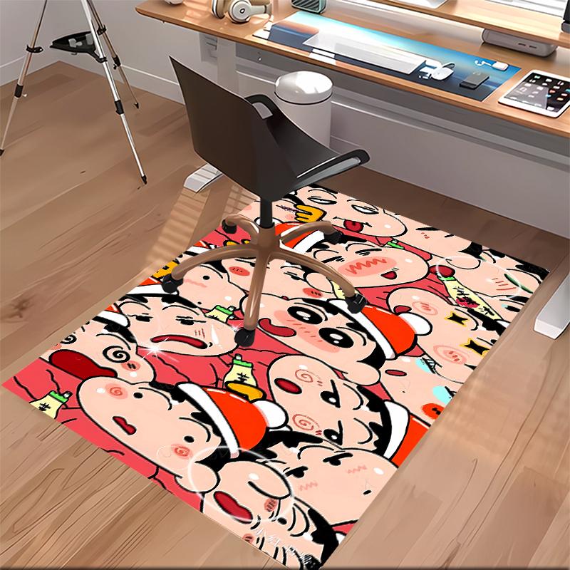 Crayon Shin-chan Printed Absorbent Washable Carpet, Non-Slip Bathroom Mats, Kitchen Rugs, Yoga Mat,Living Room Entrance, Camping Picnic Rugs