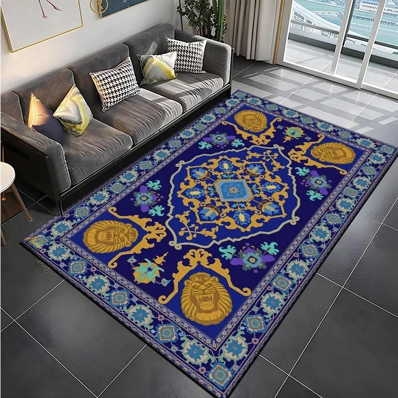 Magical A-Aladdin Floor Mat Non-Slip Carpet for Living Room Vibrant Rug for Sofa Doormat Kitchen Decor Perfect Kid's Gift