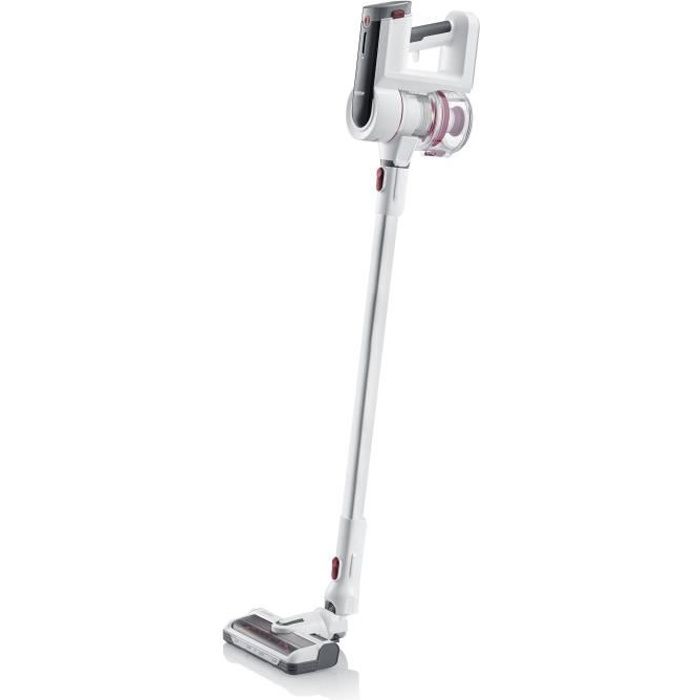 SEVERIN HV7166 - Aspirateur balai multifonctions 25,2V sans fil, 60 min. D'autonomie, brosse High-Speed, éclairage LED, filtre HEPA