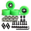 4-Pack 90x54mm PU Longboard Wheels Adult Skateboard Freestyle Dance Electric Auxiliary
