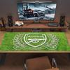 Arsenal Football Club Print  Cushion Non-slip Laptop Tablet Big Mousepad XXL Mat Mini PC Playmat With Lock edge