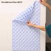 Pvc Bathroom Anti-slip Mat Pad Odorless Shower Long Bath Tub Floor Toilet Water Trap Rug Bathtub Mat with Suction Cups and Drainage Holes Soft On Feet