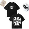 Футболка Пол Уокер West Coast Choppers Мужская Женская Винтажная Свободная Хлопковая С Коротким Рукавом Хип-Хоп Уличная Одежда Унисекс Футболки