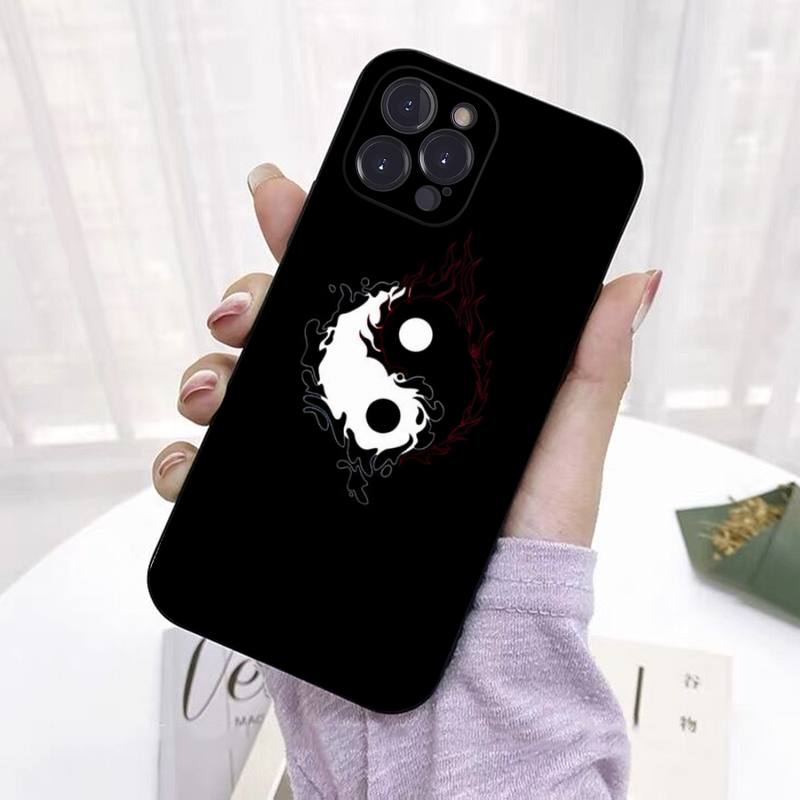 Чехол для телефона Fish Yin Yang Art силиконовый мягкий для iPhone 14 13 12 11 Pro Mini XS MAX 8 7 6 Plus X 2020 XR Shell