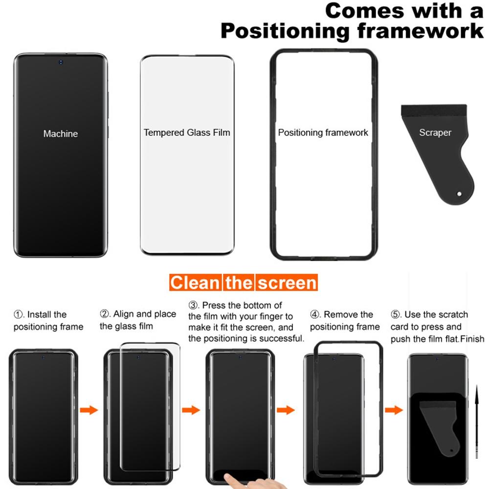 IMAK For Vivo X200 Ultra 5G Screen Protector Full Glue 3D Curved Tempered Glass Film with Positioning Frame