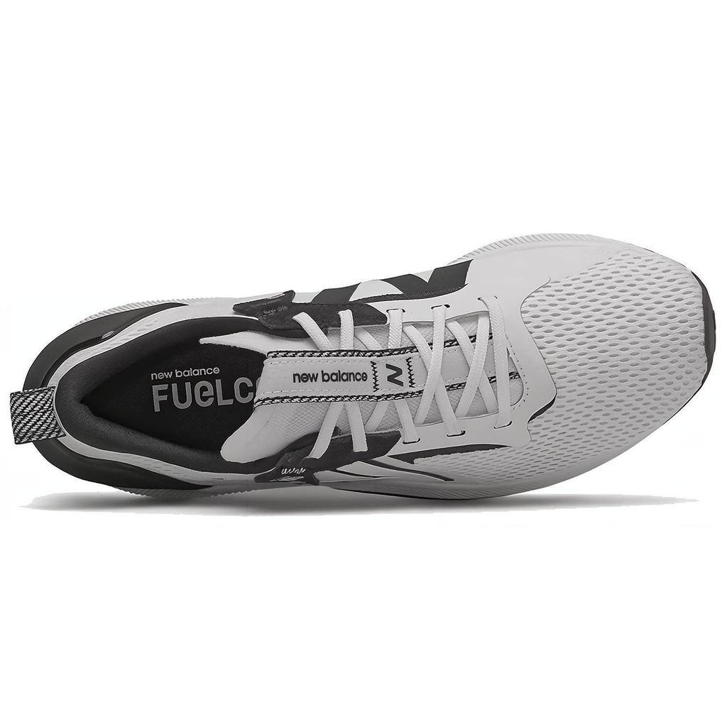 New Balance Кроссовки для бега FuelCell Propel Fabric Низкие Мужские Бело-Черные (унисекс) Кроссовки MPRMXLW2
