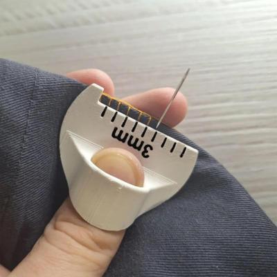 2/3/4MM Швейный шаблон Палец линейка DIY Швейные проекты для творчества Лоскутное шитье 3D