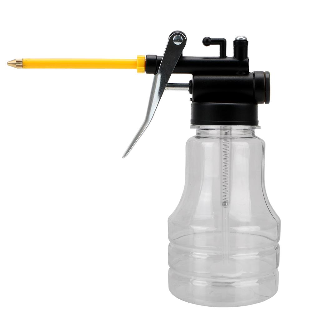 Пластиковые 250 мл ручные инструменты, смазочные банки для масляного насоса, прозрачная масляная банка, масленка высокого давления, гибкий пистолет для смазки