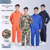 Camouflage Protective Coverall: Anti-fouling, Dustproof, Dirt-resistant One-piece Suit for Auto Repair and Spray Painting.