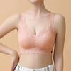 Нижнее белье женское с полной чашкой, облегающее, регулируемое, большого размера, бесшовное, пуш-ап, бюстгальтер