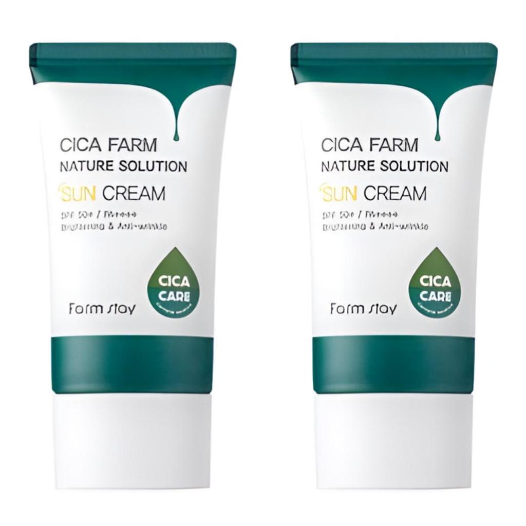 Farmstay Cica Farm Nature Solution Sun Cream SPF 50+/PA++++ 50g