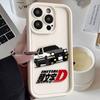 Чехол для телефона автомобиля с задним фонарем Initial D AE86 Для iphone Apple 17 AIR 16 16E 11 12 13 14 15 XR Plus Pro Max Силиконовый чехол