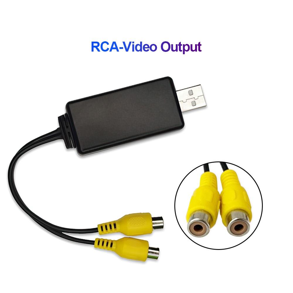 Интерфейс USB к RCA HDMI видеовыход адаптер подключение монитора в подголовнике для автомобильного радио Android системный плеер 2 DIN стерео головное устройство
