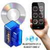 Mini Elm327 V1.5 OBD2 Wireless Bluetooth Scanner for Multi-brand CAN-BUS Multi-compatible Precision Car Scanner