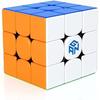 GAN 356RS Speed Cube Magique 3x3x3, Magic Cube De Vitesse Sans Autocollant, Jeu De Casse-Tête Classique Avec GES+-Numérique IPG En F