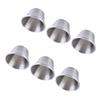 6 Pcs Leakproof Stainless Steel Wine Glass 70ml Stainless Steel Sauce Cups  Home Use