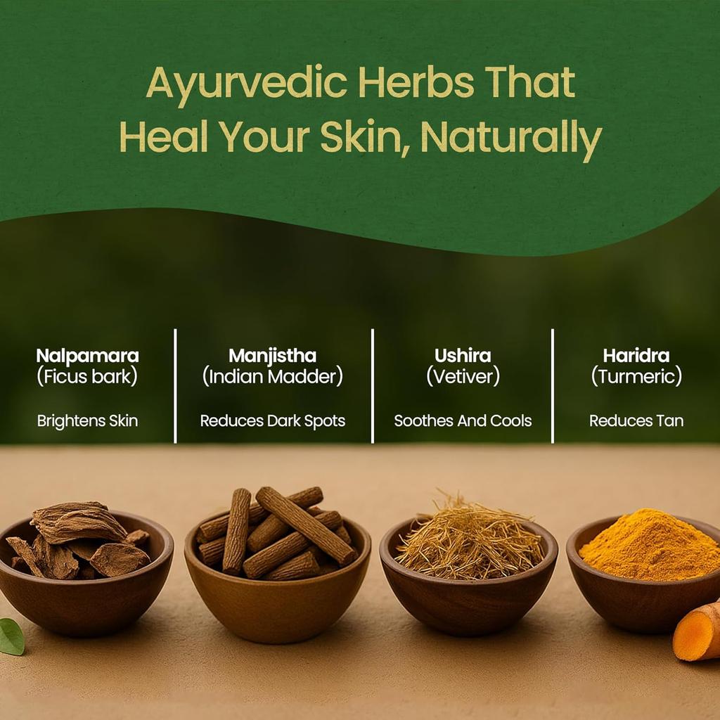 Kerala Ayurveda Nalpamaradi Keram Tan Removal Oil For Face & Body Uneven Skin Tone Care 200 Ml
