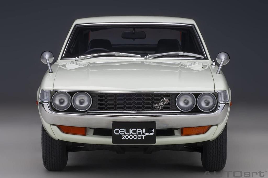 AUTOart Toyota Celica Liftback 2000GT 1973 White Finished Product 1/18 (RA25)