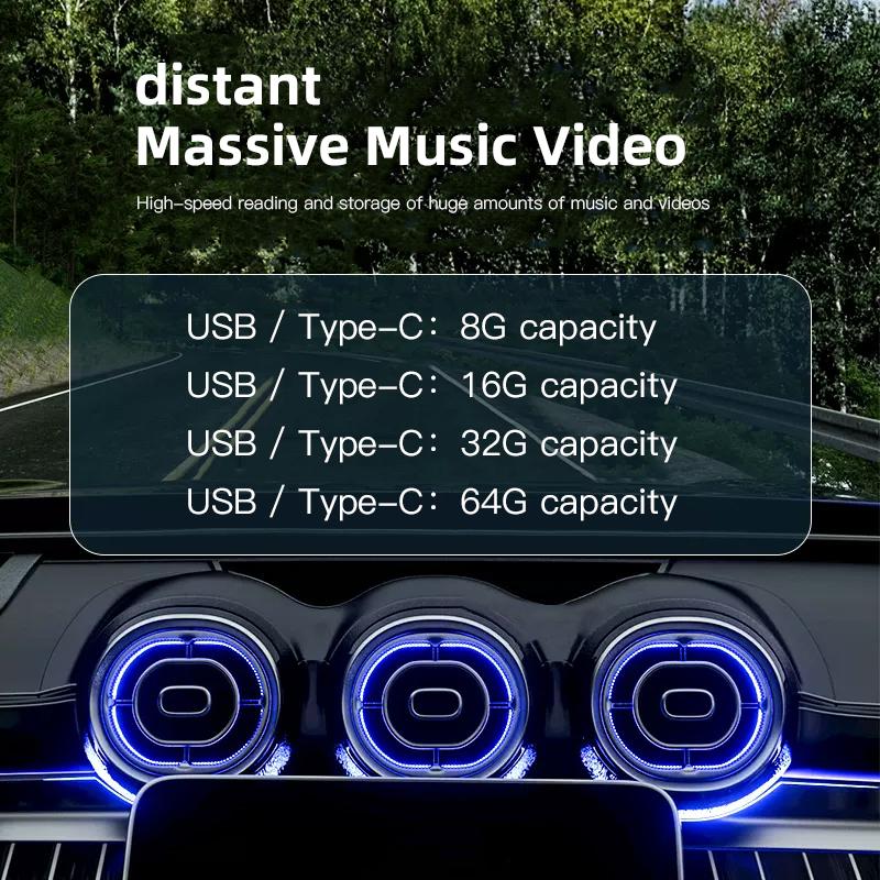USB-накопитель большой емкости в виде значка автомобиля Автоаксессуары Для Volvo Xc60 Xc90 V40 V60 S60 V50 V90 S80 C40 XC40 V70 XC70 C30 C70 Rdesign