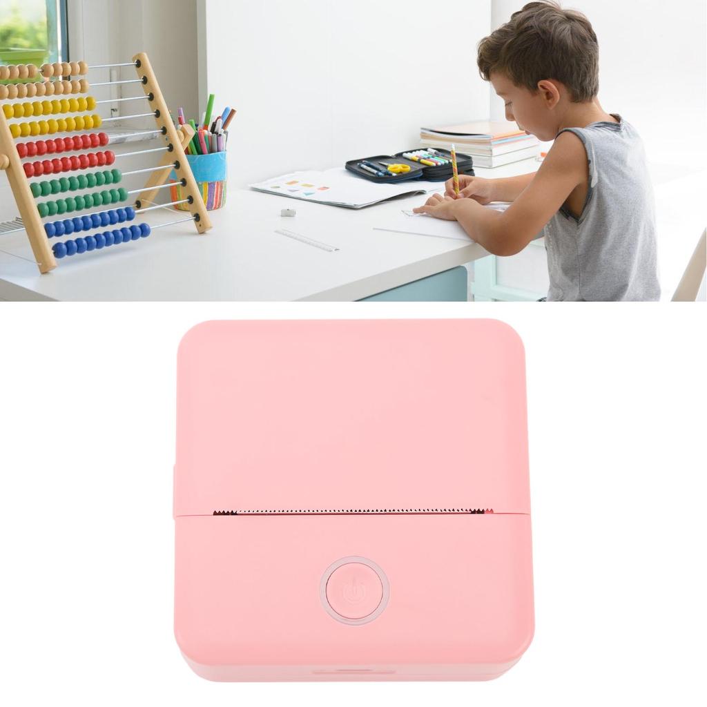 Портативный термопринтер без чернил Принтер с приложением для фотографий Ретро Фотографии Чеки Заметки Списки Этикетки Памятки QR X33