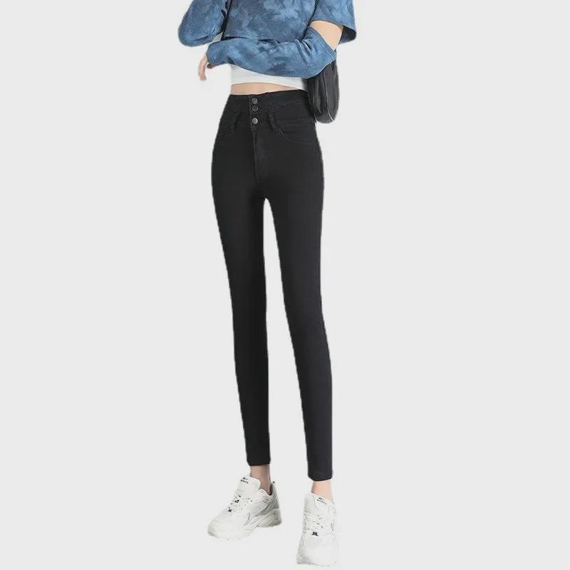 2022 Women's High Waist Slimming Stretch Jeans - Summer Fit Pencil Pants